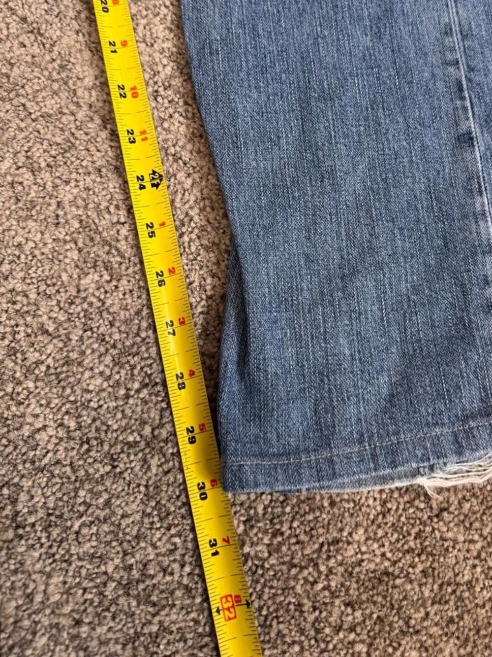 ❌SOLD❌True Religion Y2K Distressed Straight-Leg Jeans - Picture 5 of 8